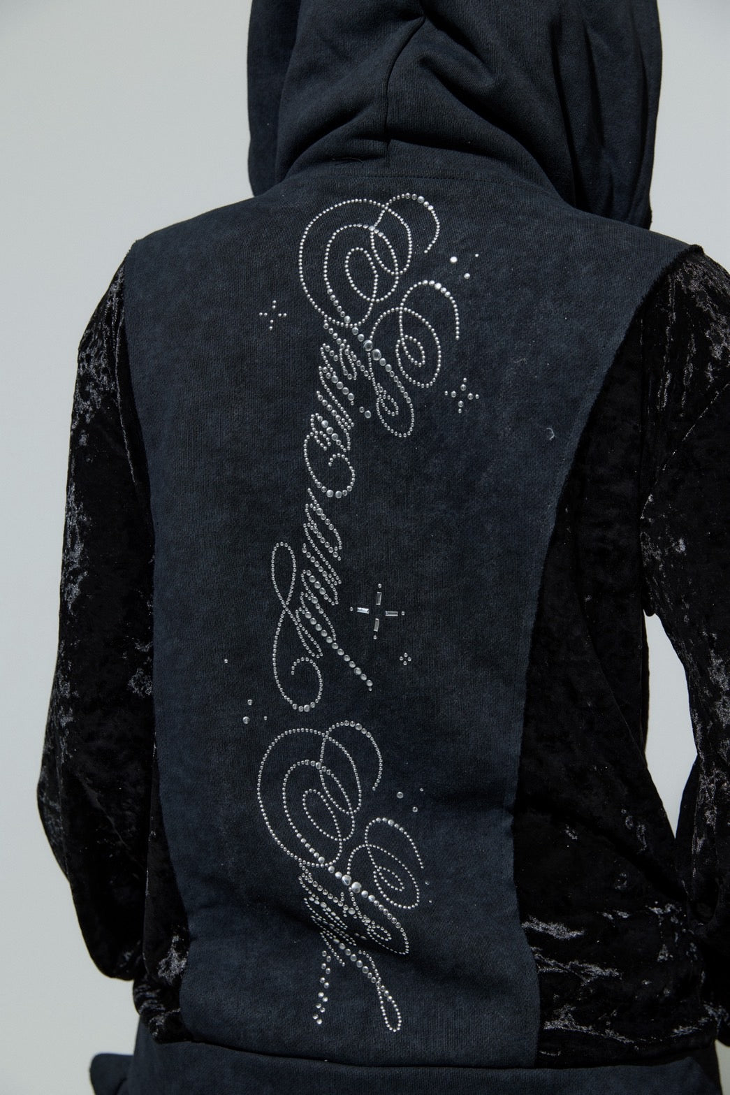 Spark Double Hoodie(Black)