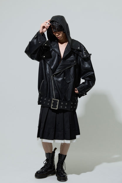 Meteor Riders Hood Jacket(Black)