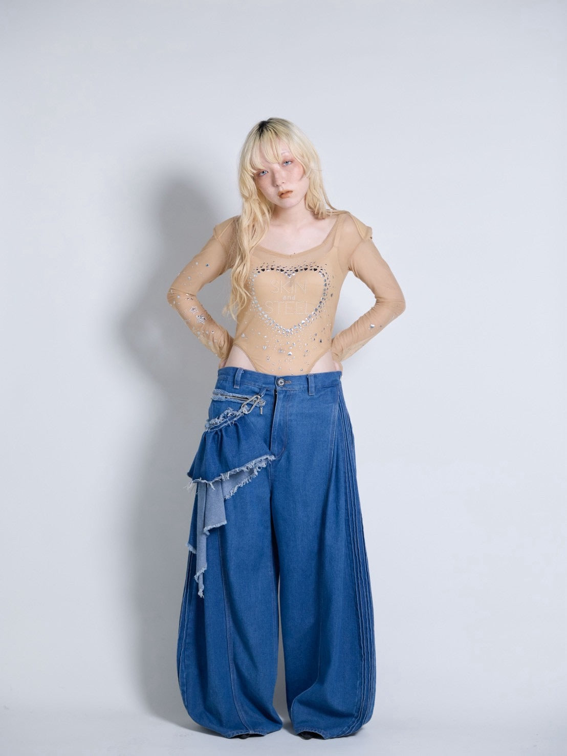 【9月下旬】Denim Trousers(Blue)＜店頭予約＞