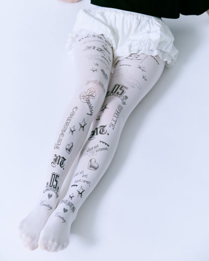 Courtesy Fragment Logo Tights