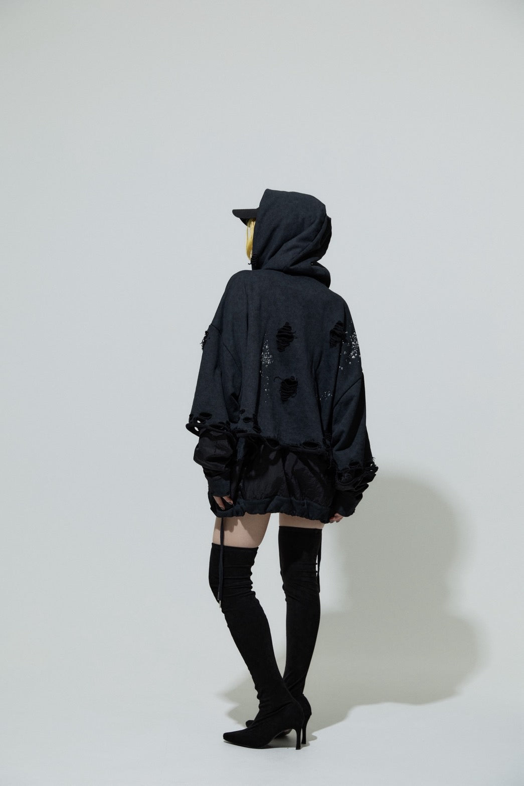 Meteor Crush Hoodie(Black)