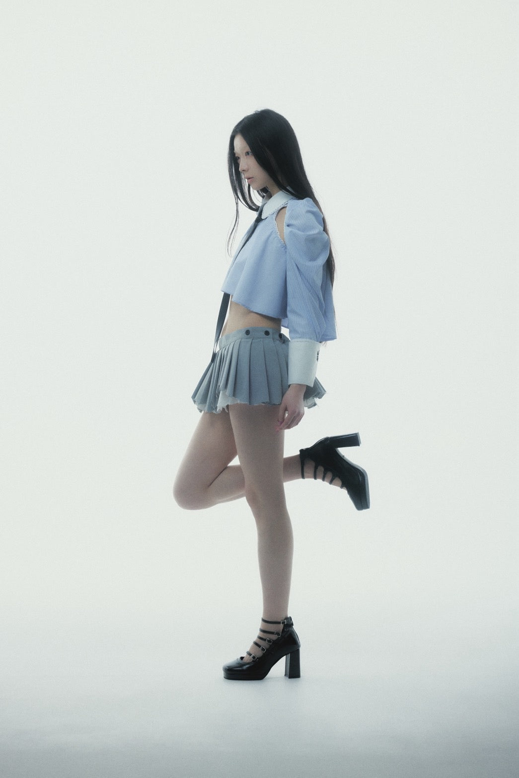 Destroyed Micro Mini Skirt (Gray) – neith.onlinestore