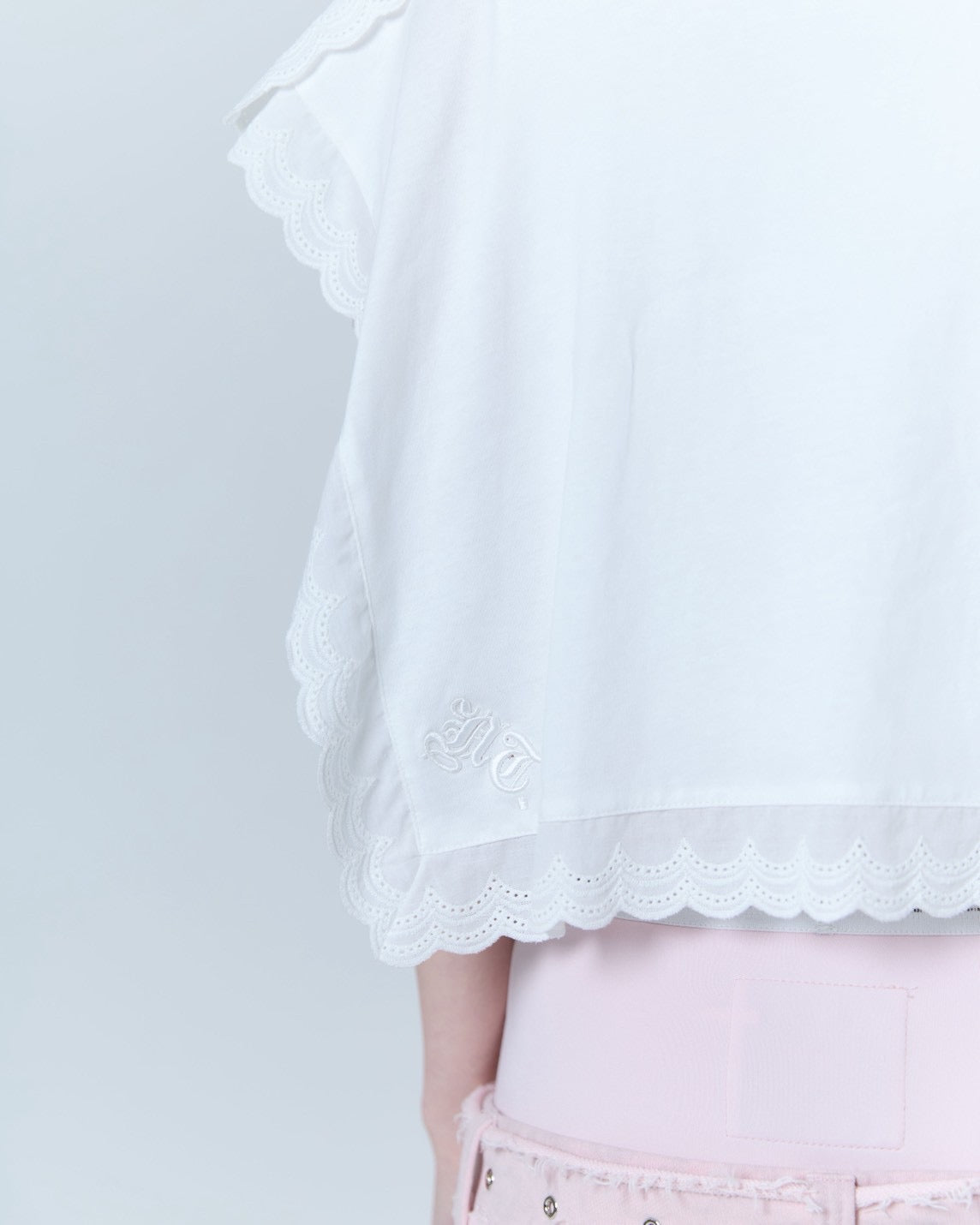 Handkerchief 2D Top (White)