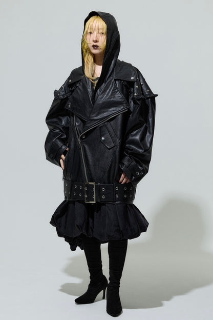 Meteor Riders Hood Jacket(Black)