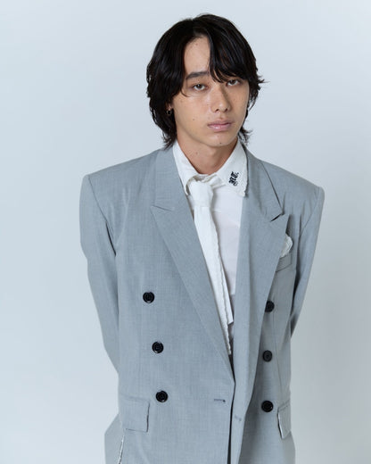 Handkerchief Tied Shirt (Black)