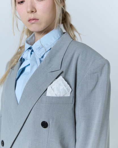 Destroyed Pocket Chief Jacket (Gray)