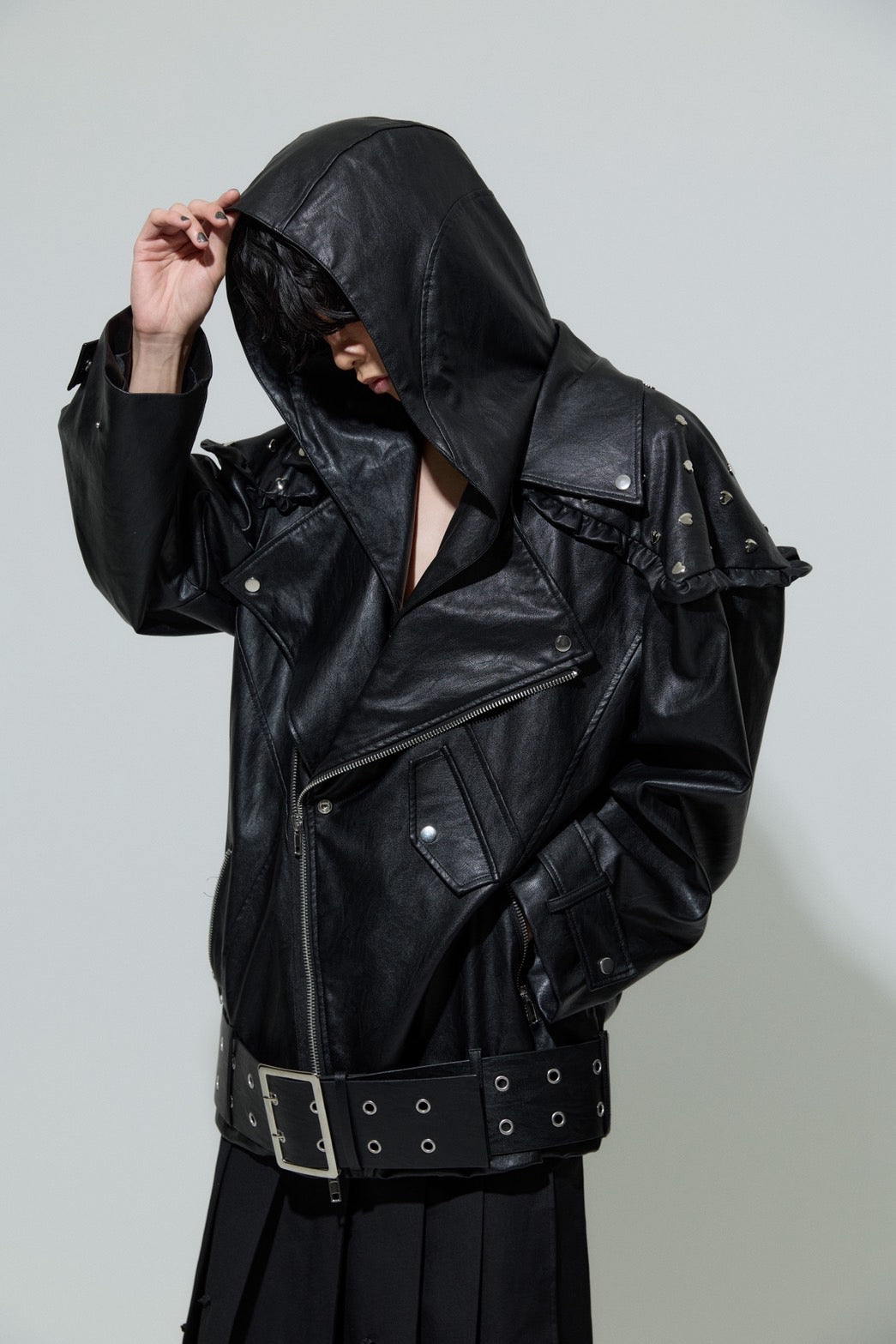 Meteor Riders Hood Jacket(Black)
