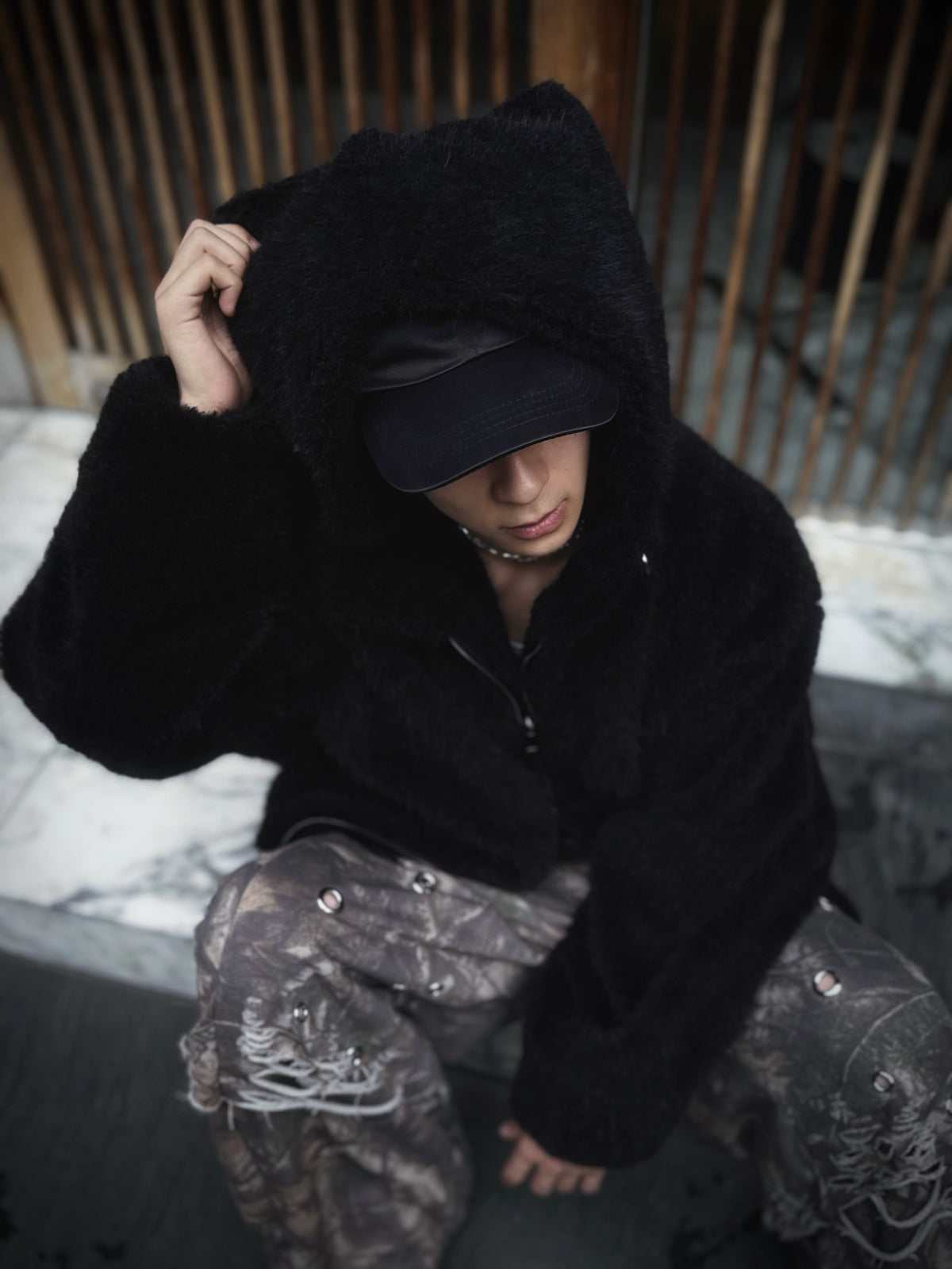【10月下旬】Neco Blouson (Black)