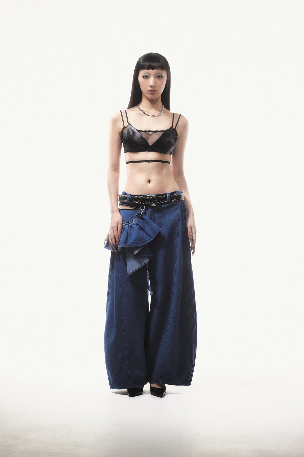 【9月下旬】Denim Trousers(Blue)＜店頭予約＞