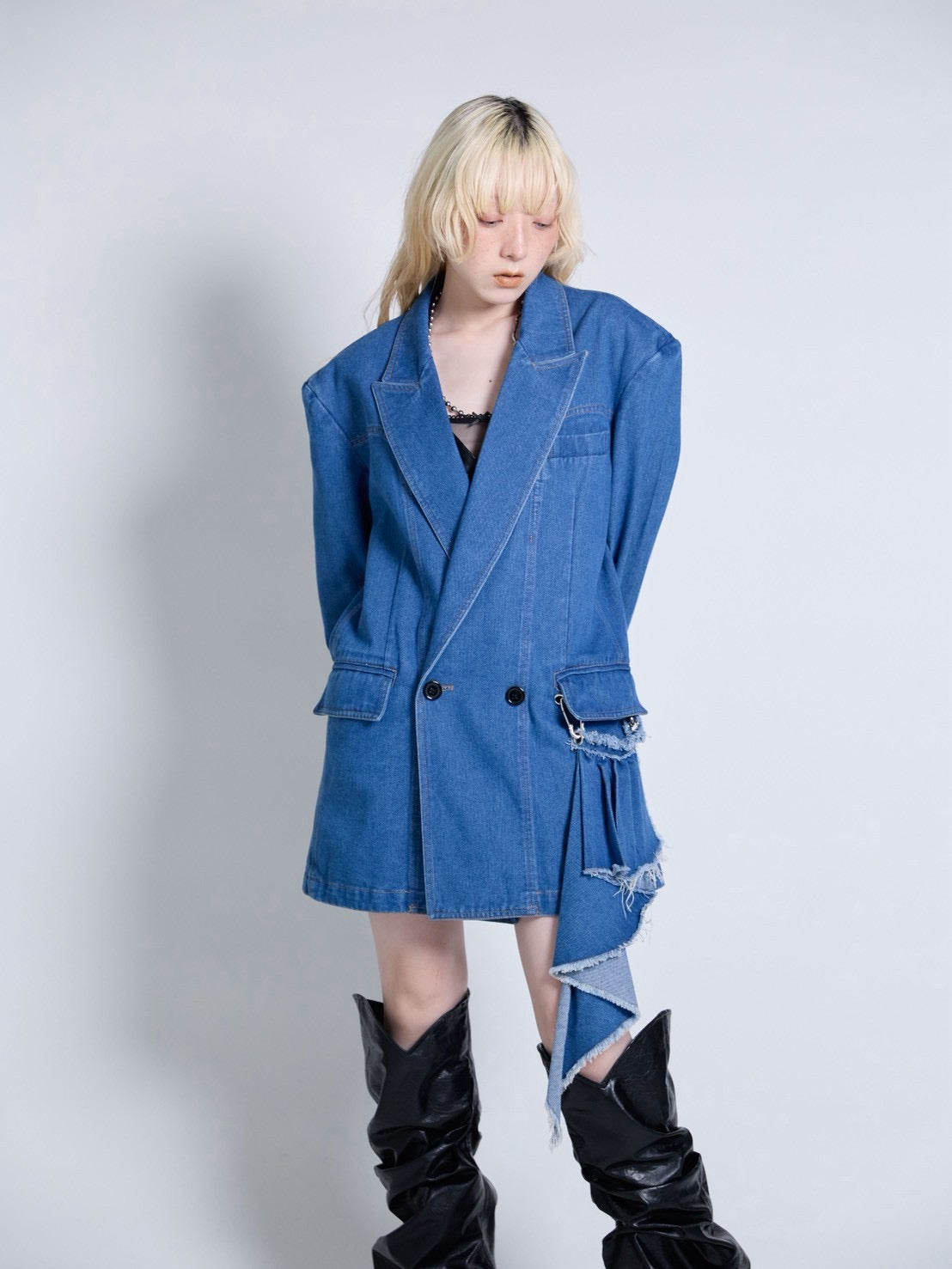 【9月下旬】Denim Tailored  Jacket(Blue)＜店頭予約＞