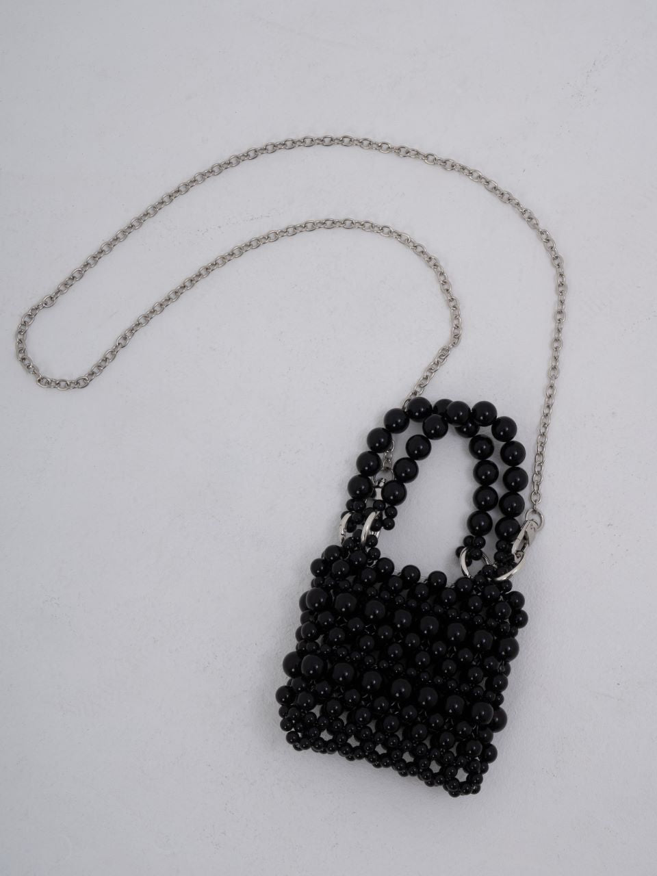 Beads Mini Pochette(Black)