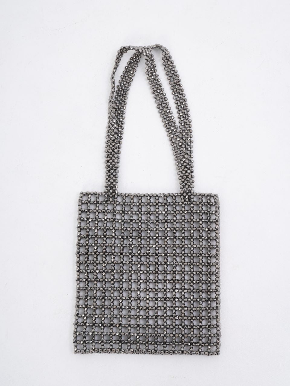 Beads Tote(Silver)