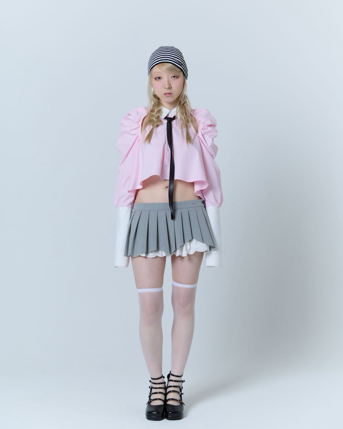 Cleric Flare Shirt (Pink)