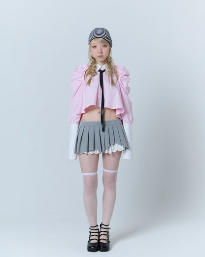 Cleric Flare Shirt (Pink)