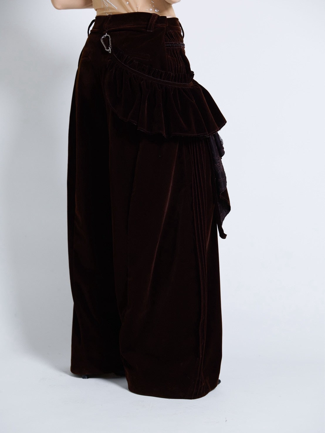 【9月下旬】Velvet Trousers(Brown) ＜店頭予約＞