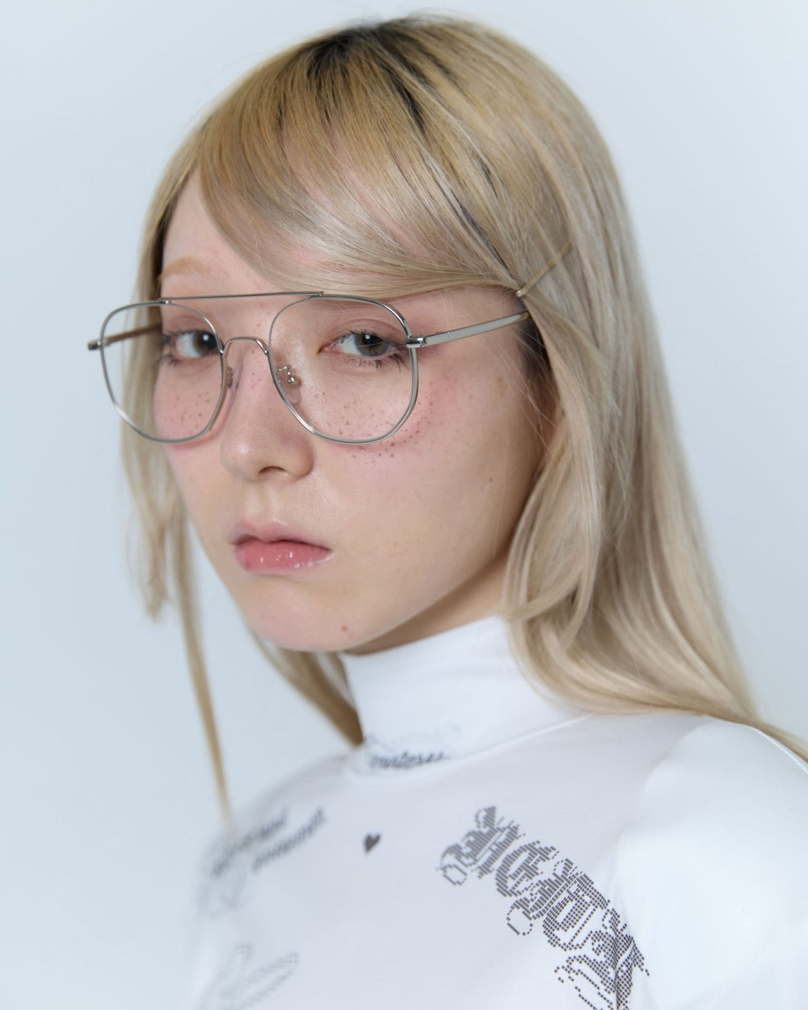 【4月中旬】Double Bridge Frame(Silver)