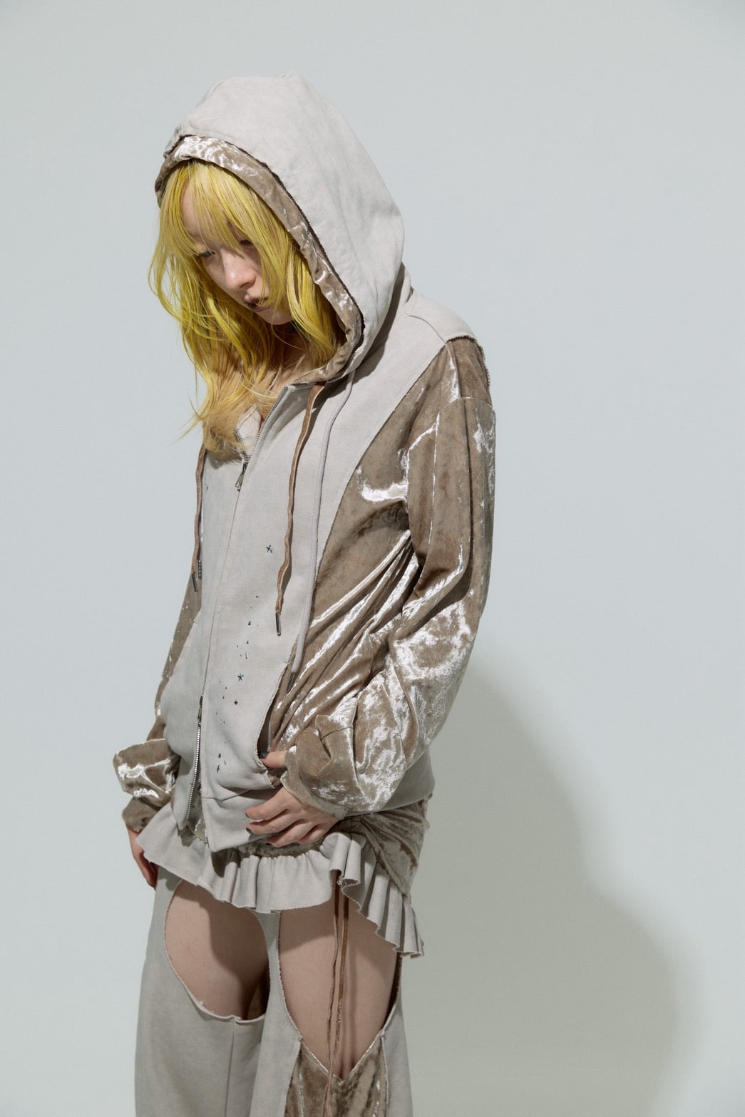 Spark Double Hoodie(Beige)