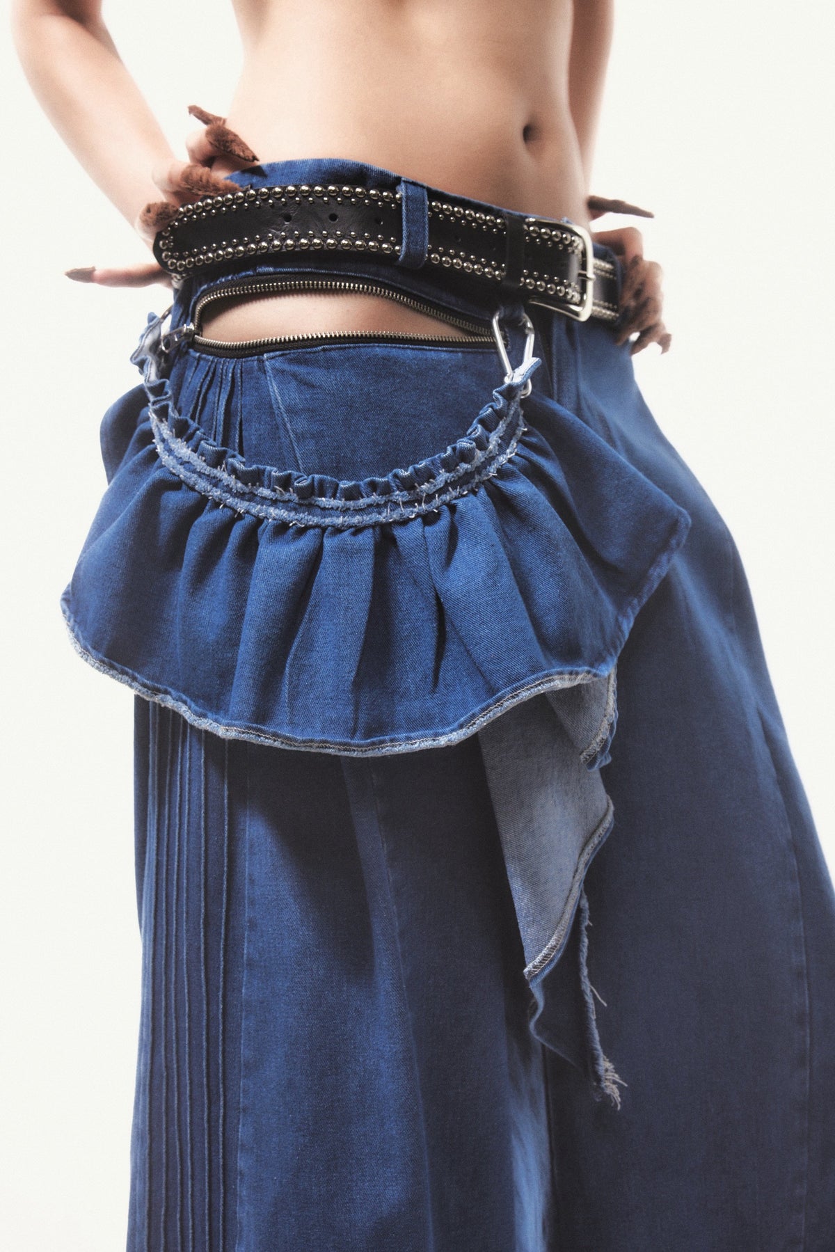 【9月下旬】Denim Trousers(Blue)＜店頭予約＞