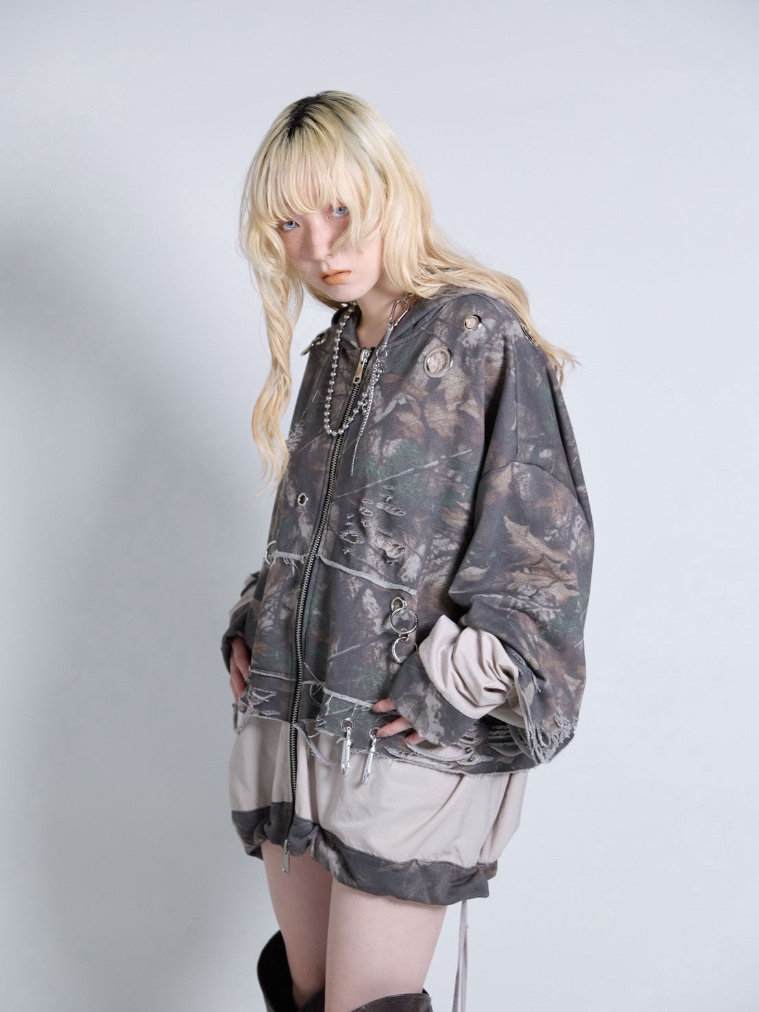 【9月下旬】Carabiner Hoodie(Tree) ＜店頭予約＞