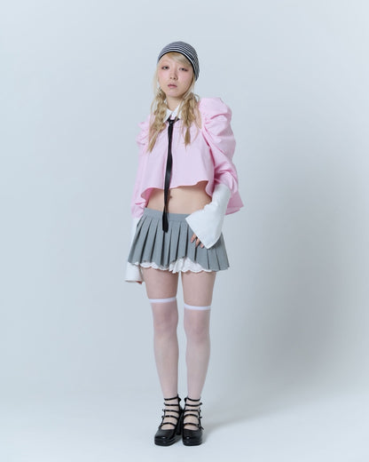 Cleric Flare Shirt (Pink)