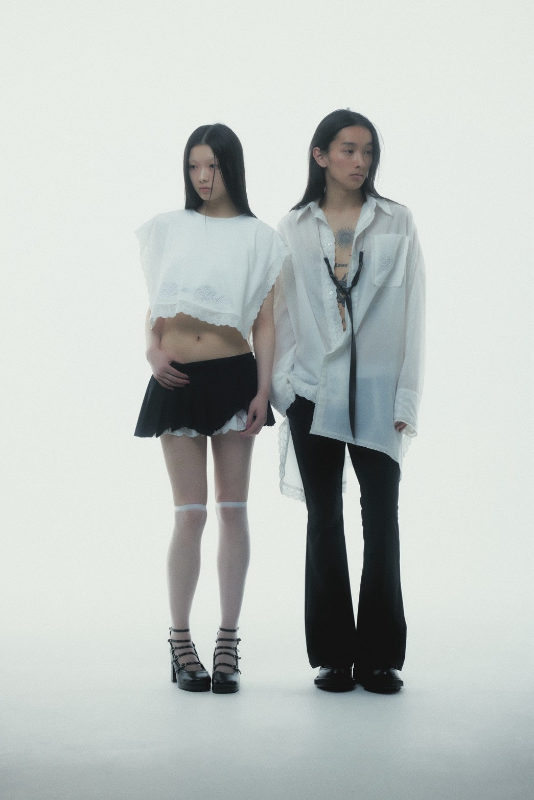 Handkerchief 2D Top (White)
