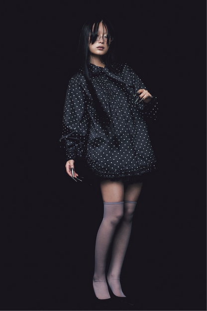 Love Dot Multi Tulle(Black)