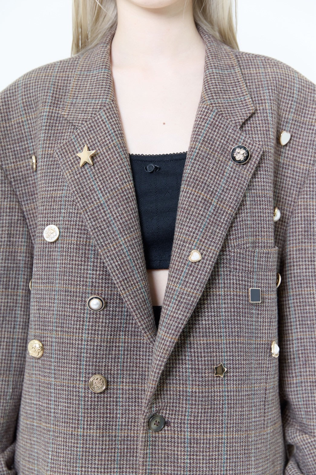 Upcycled Decorative Jacket【I】