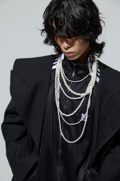Too Big Rose Jacket(Black)