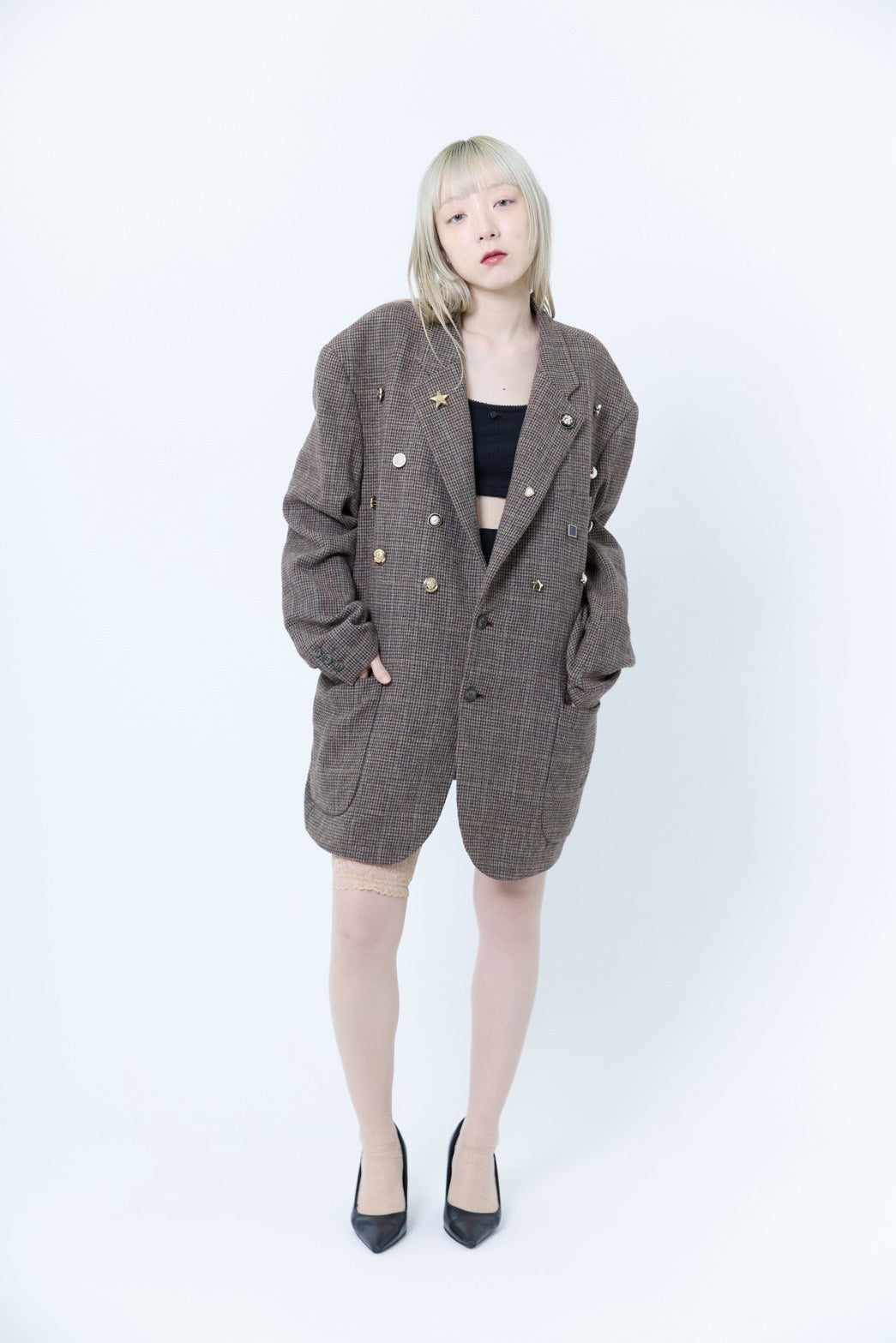 Upcycled Decorative Jacket【I】