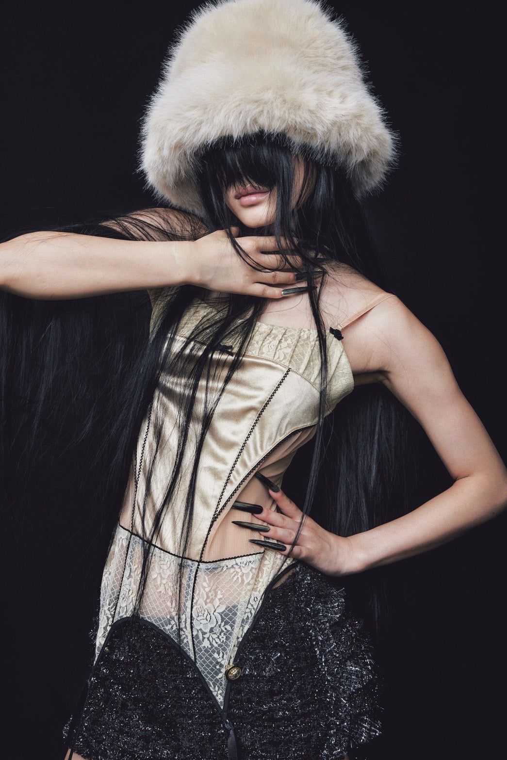 Camisole Garter(Beige)