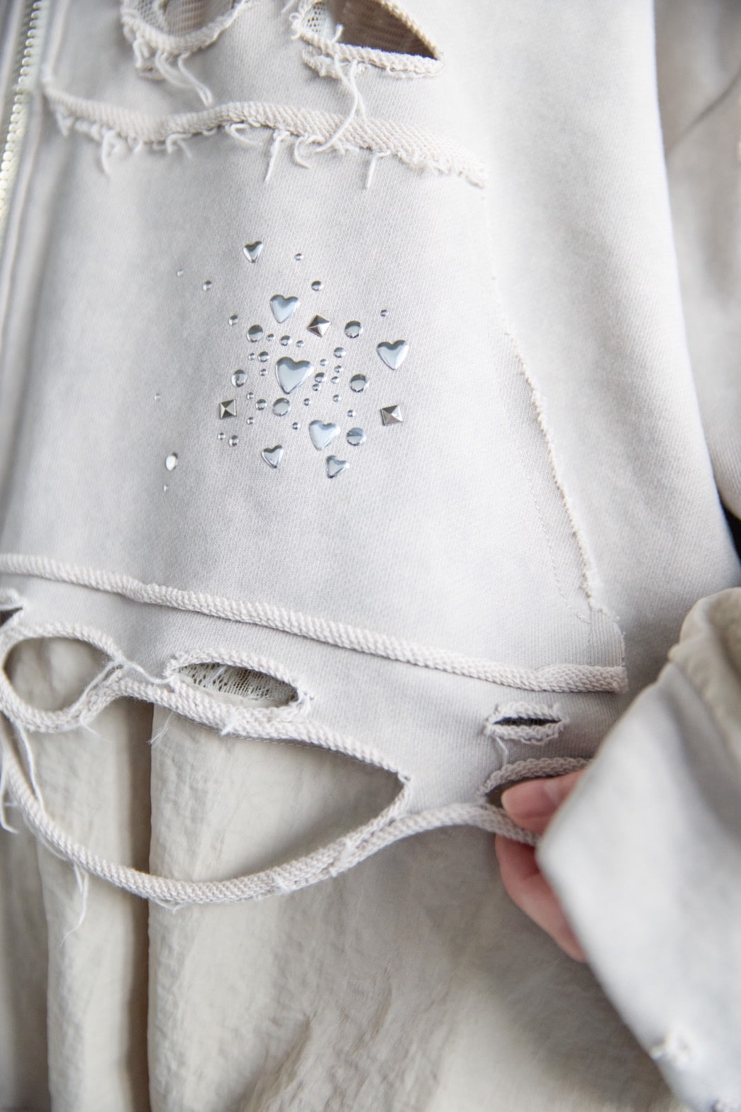 Meteor Crush Hoodie(Beige)