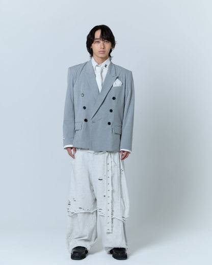 Destroyed Pocket Chief Jacket (Gray)