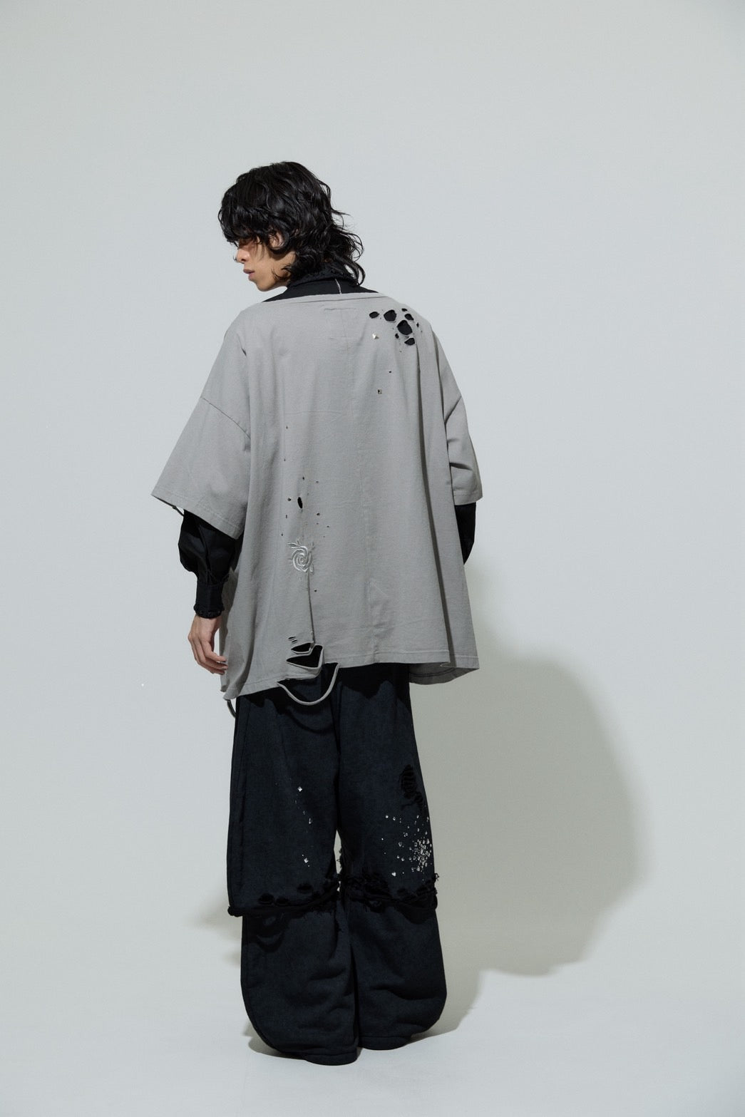 Meteor Low-rise Sweat Pants(Black)