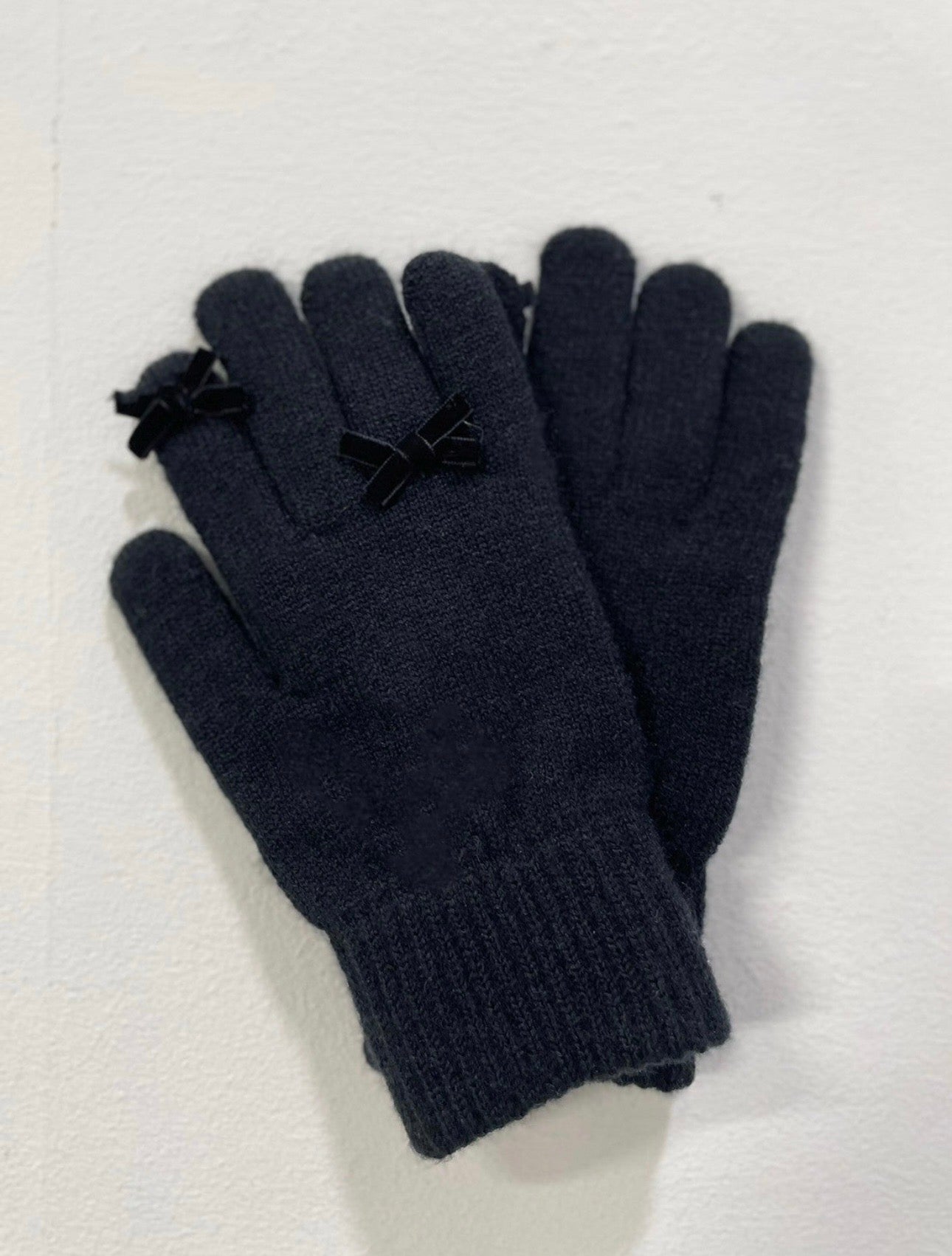 Ribbon Glove(Black)