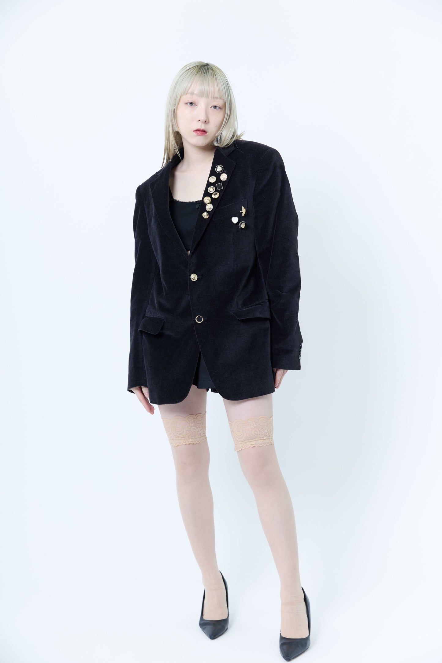 Upcycled Decorative Jacket【E】