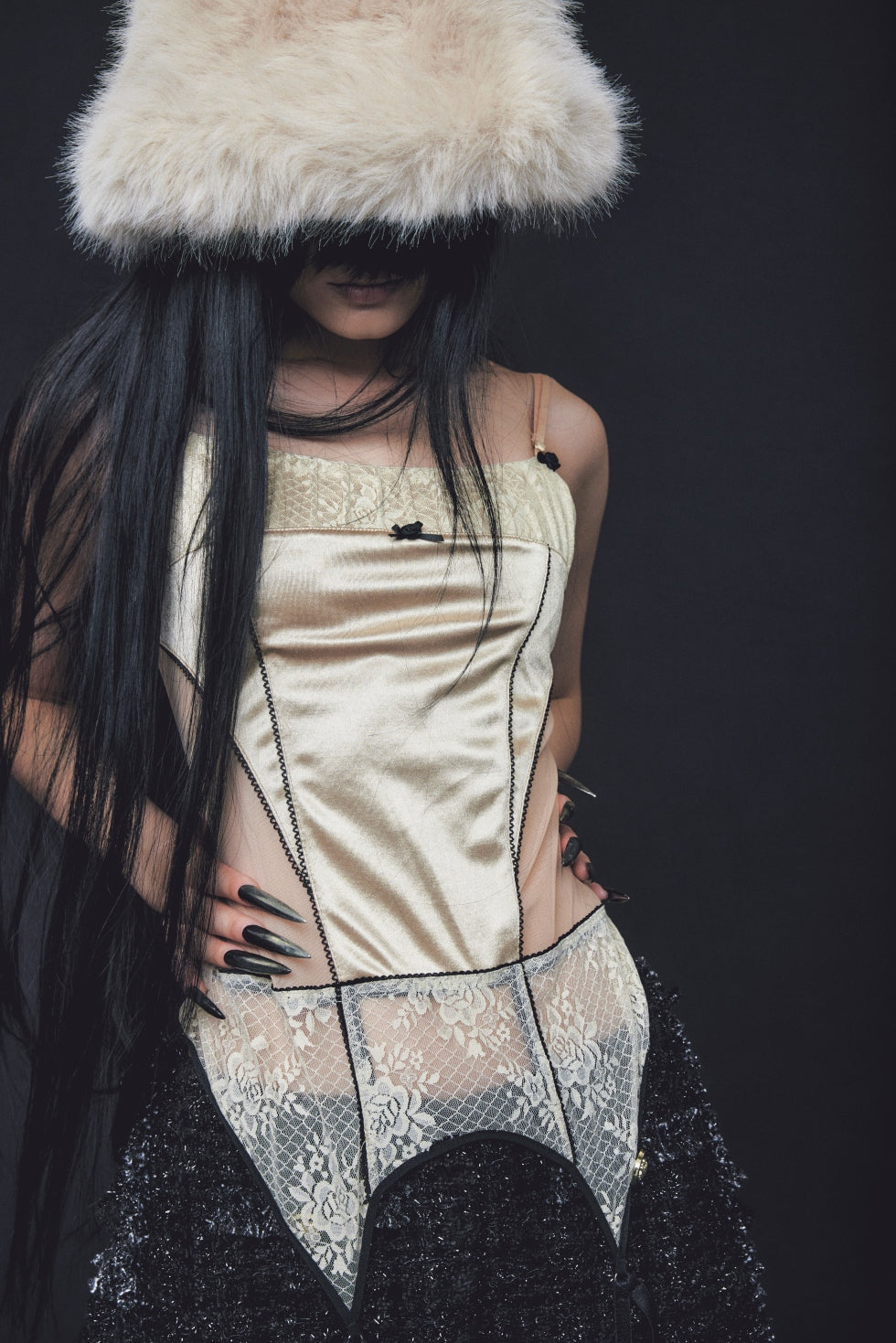 Camisole Garter(Beige)