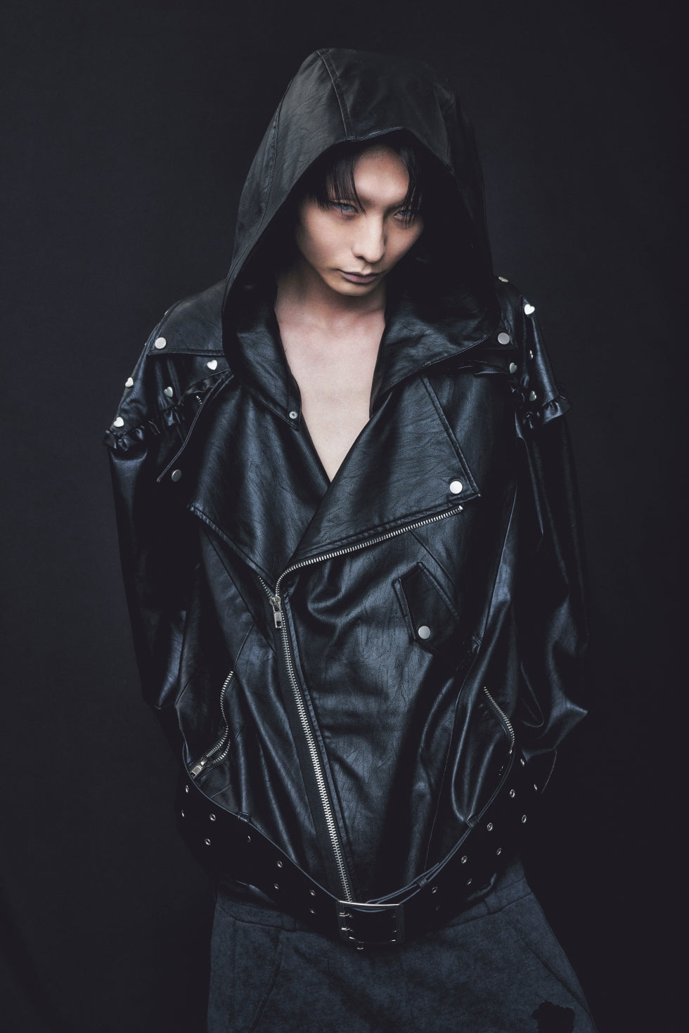 Meteor Riders Hood Jacket(Black)
