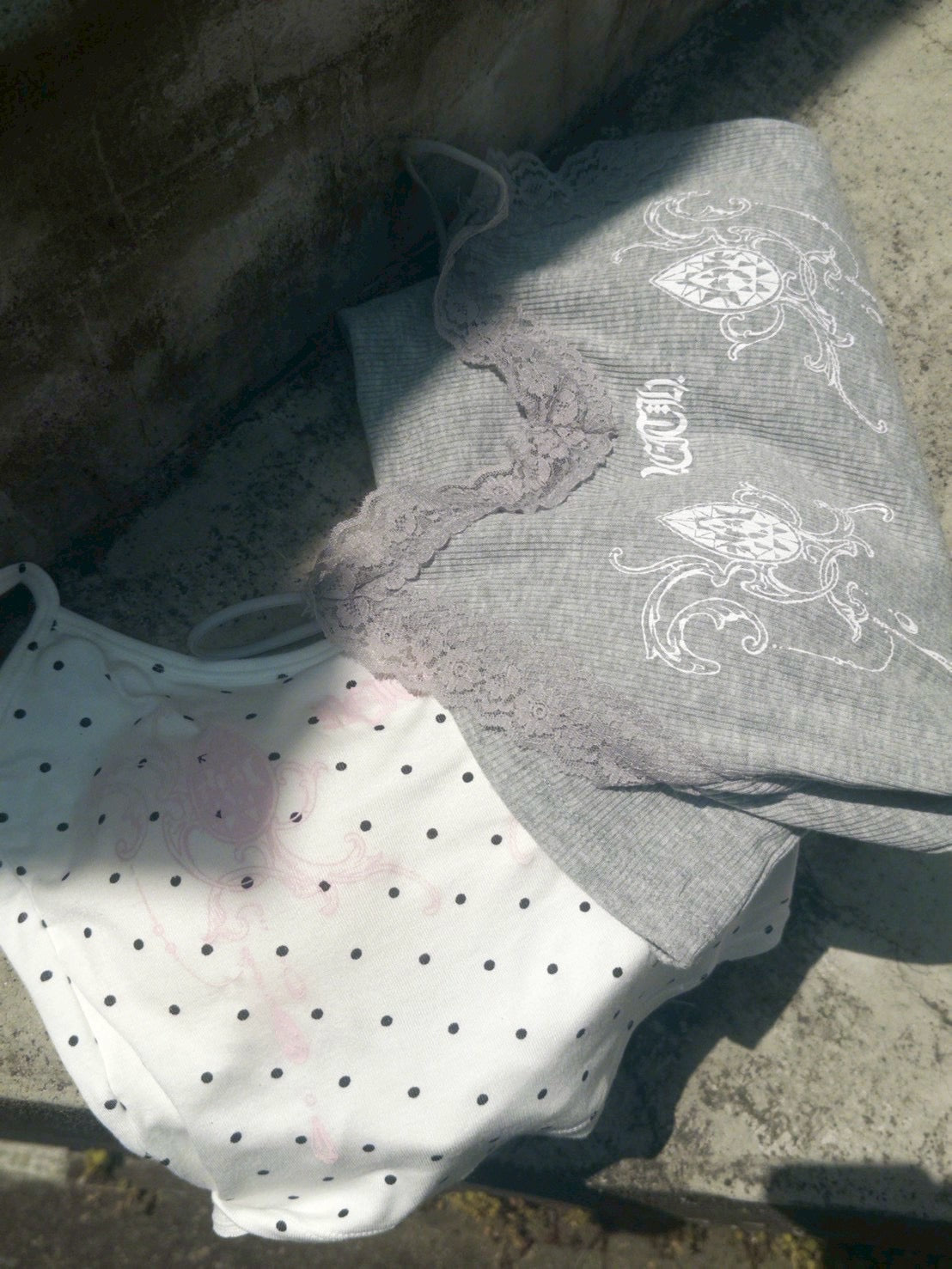 【Last1】Dot custom print camisole