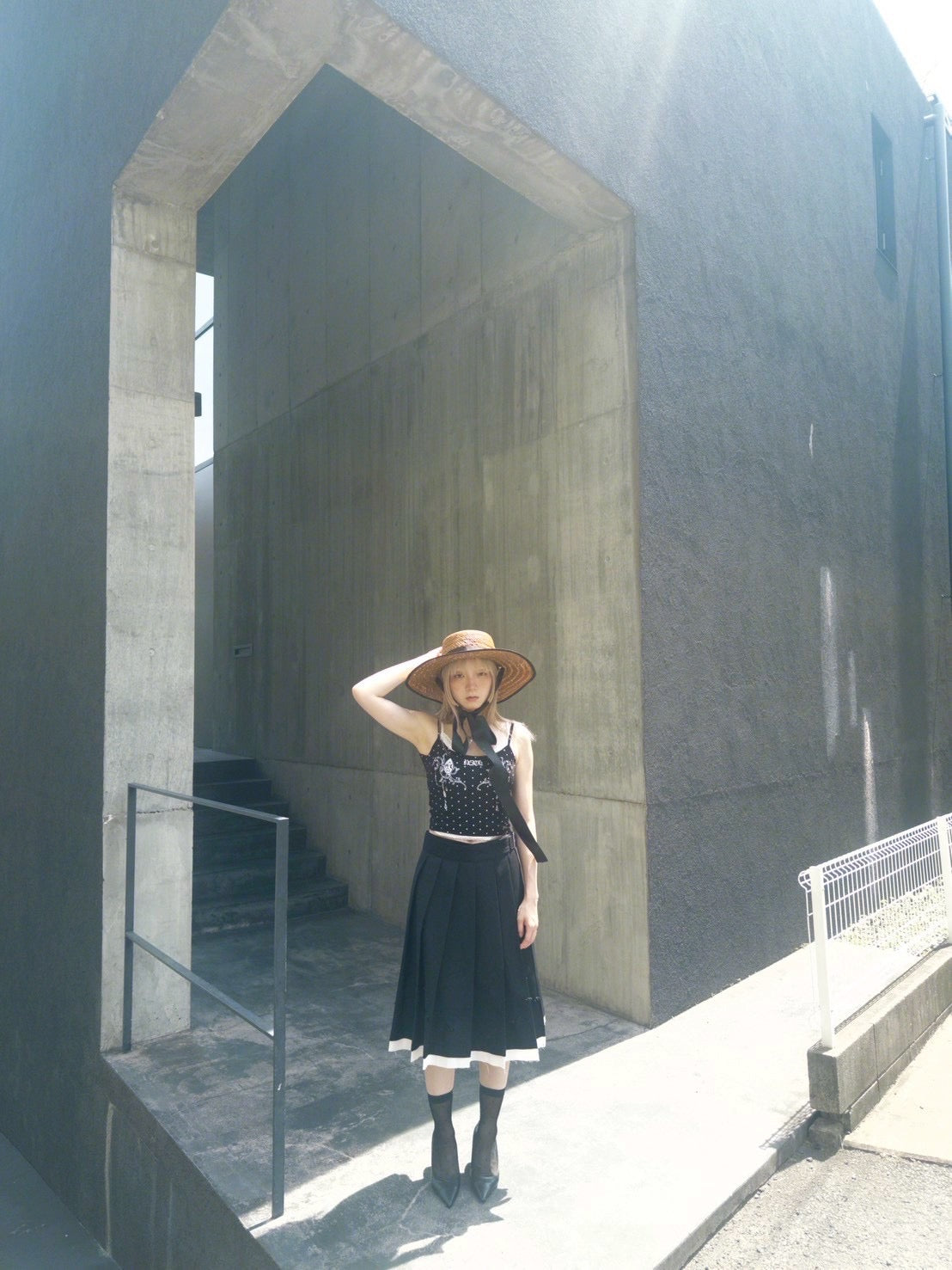 【Last1】Dot custom print camisole