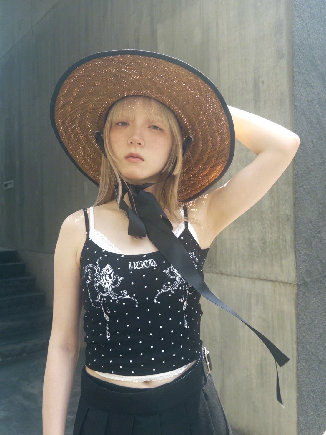 【Last1】Dot custom print camisole