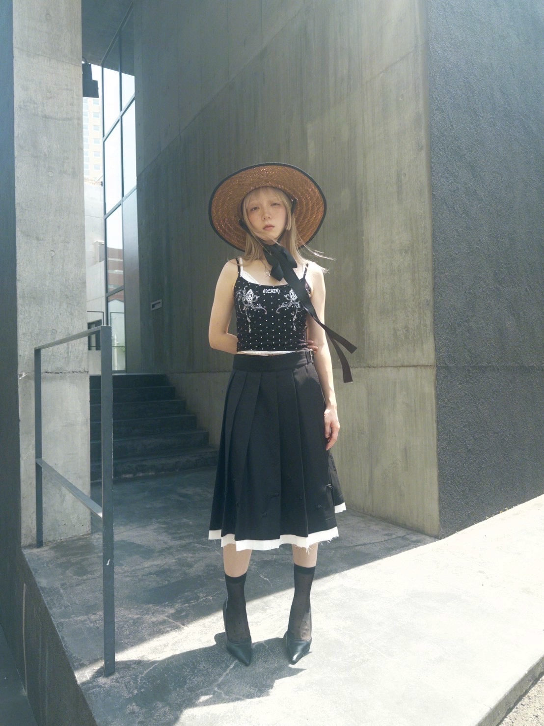 【Last1】Dot custom print camisole