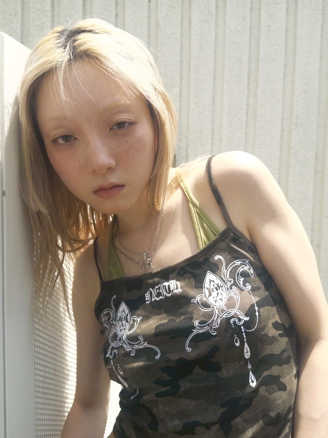 Camo custom print camisole