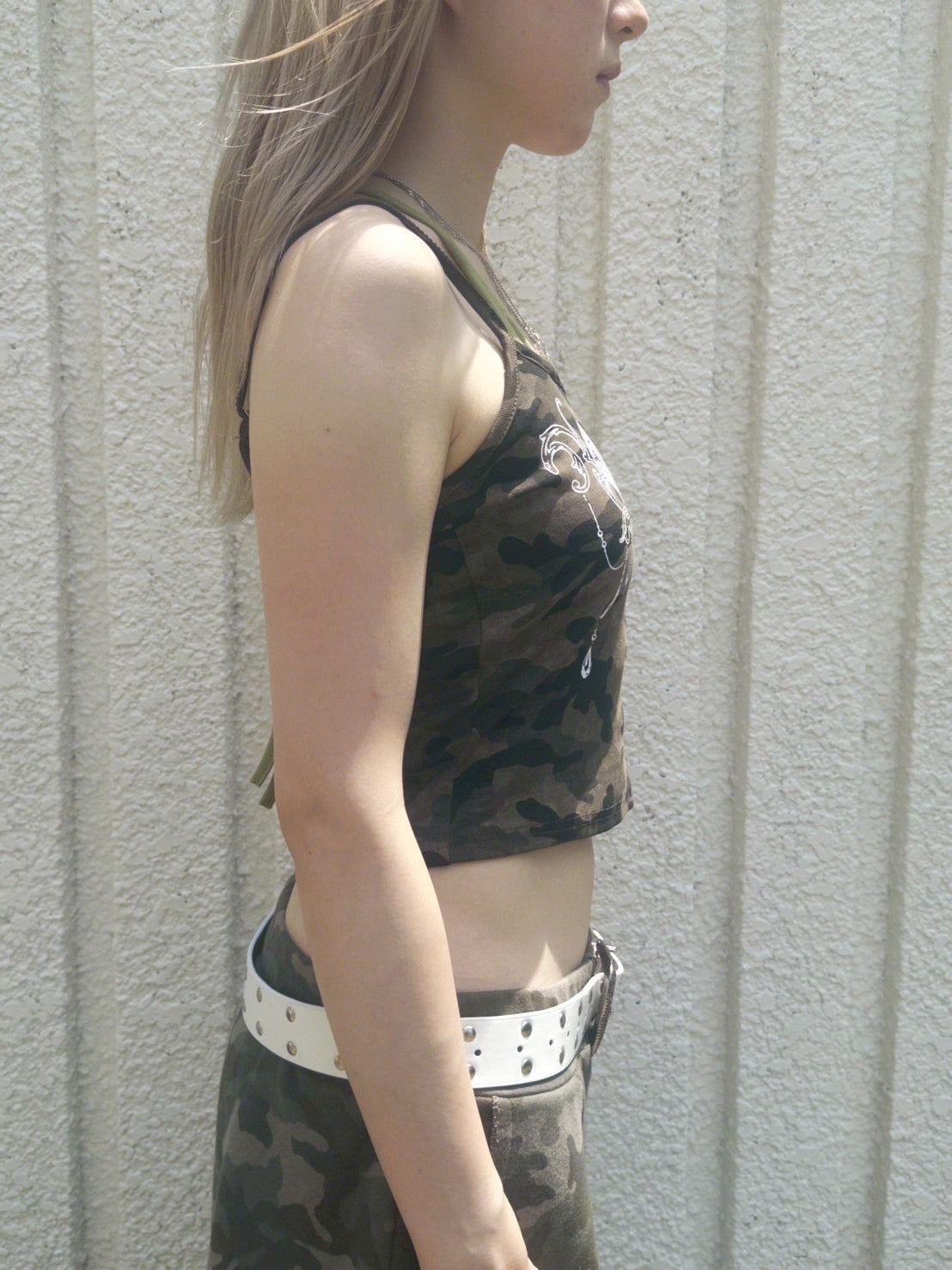 Camo custom print camisole