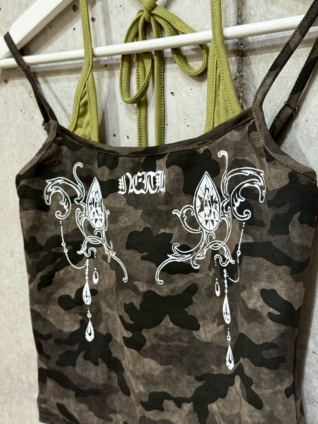Camo custom print camisole