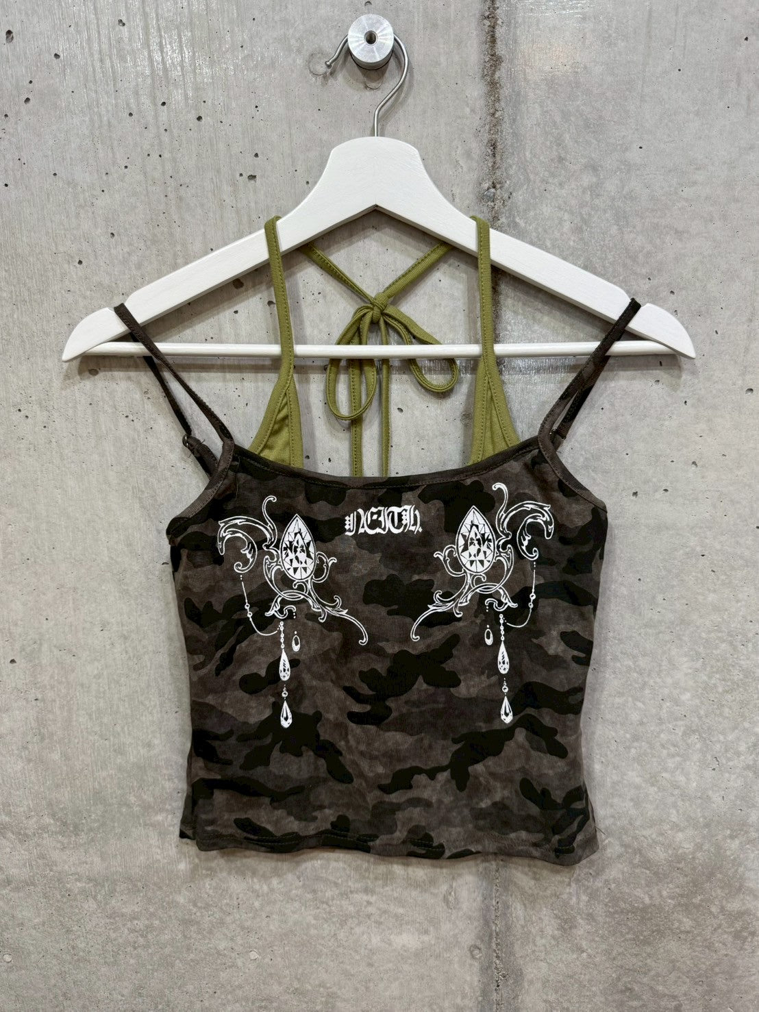 Camo custom print camisole