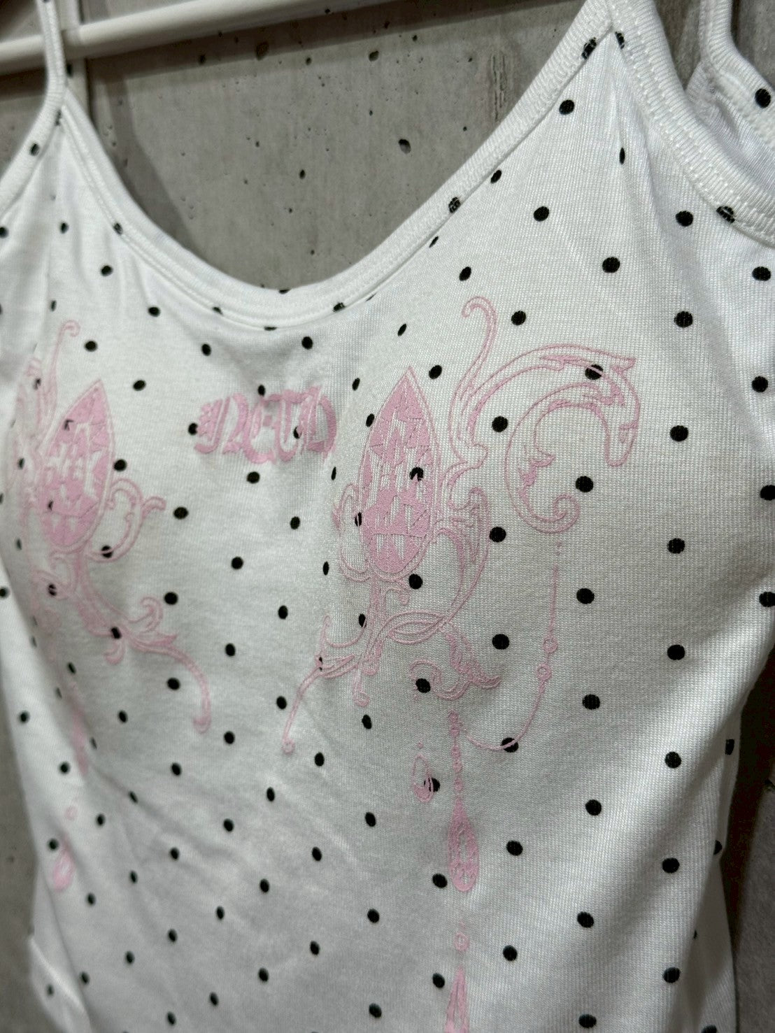 【Last1】Dot custom print camisole
