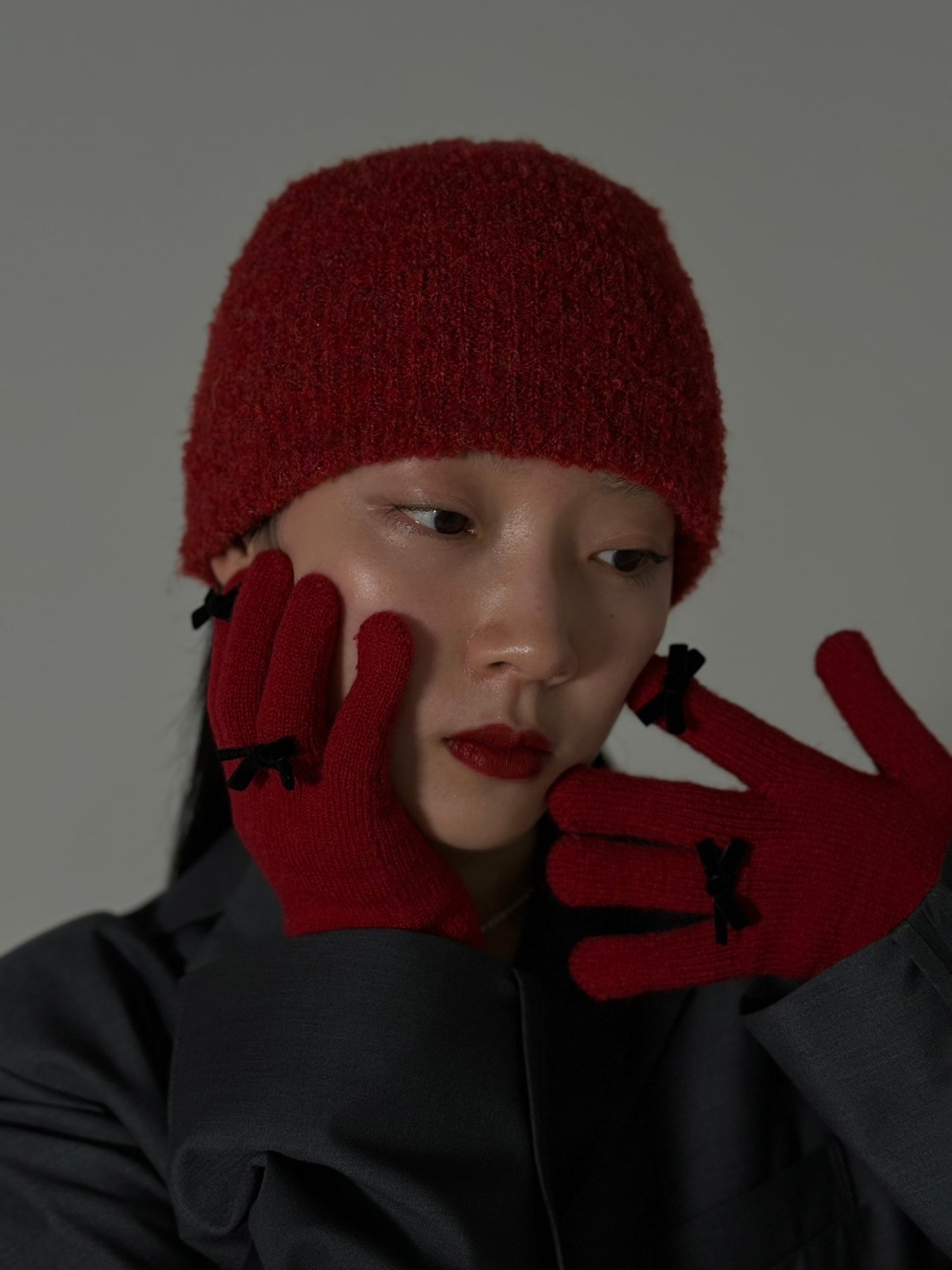 Ribbon Glove(Red)
