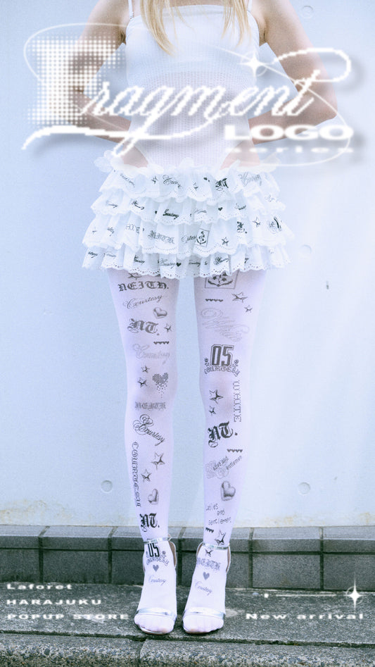 fragment logo tights