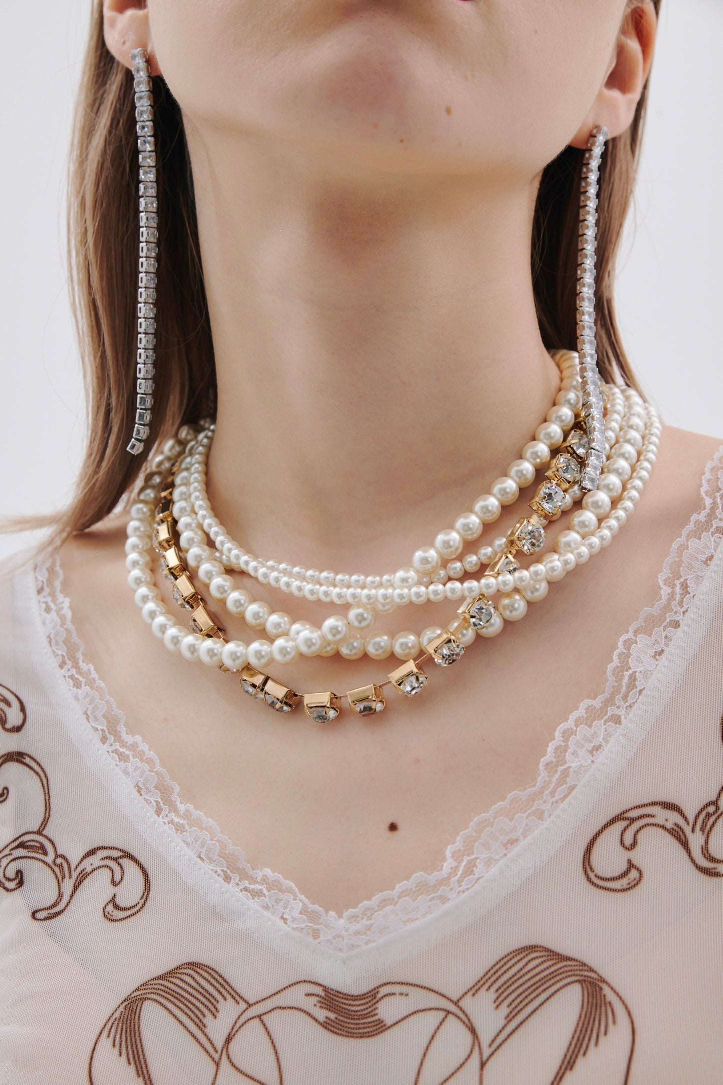 Pearl Bijou Mix Necklace