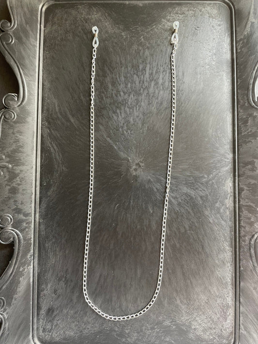 Simple Glasses Chain(Silver)